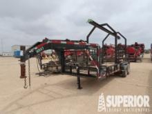 (x) 2011 STAGECOACH T/A Gooseneck Monorail 20' Tra