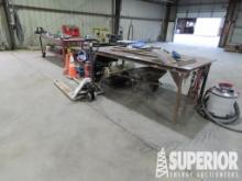 (2) Steel Work Benches, Air Impact Guns,