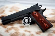 Springfield Armory National match barrel, 45 cal 1911-A1, 1 mag, serial number NM310100, single acti