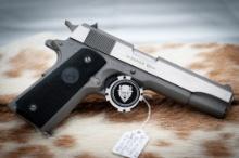 Colt 1911 45 ACP, 5 in Stainless, serial number CV12755