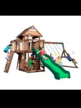 New Back Discovery Hillbrook Swing Set Two Tone