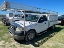 2006 Ford F150 Construction Truck,Pipe Rack, Runs & Drives 205K miles clean title