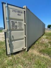 1 Trip 40ft. Container #ZYCU800100