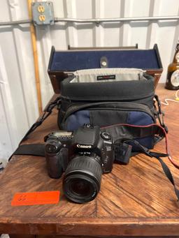 Lot of 2 Cameras - Cannon and Pentax