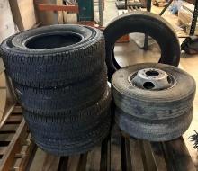 Pallet of Misc. Size Tires