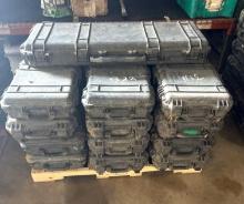 13 Pelican Cases with Pressure Testing Equipment
