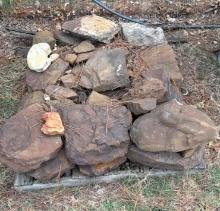 Pallet of Misc. Rock/Stone