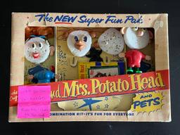 Large Group of Partial Antique Mr. Potato Head Series Figures
