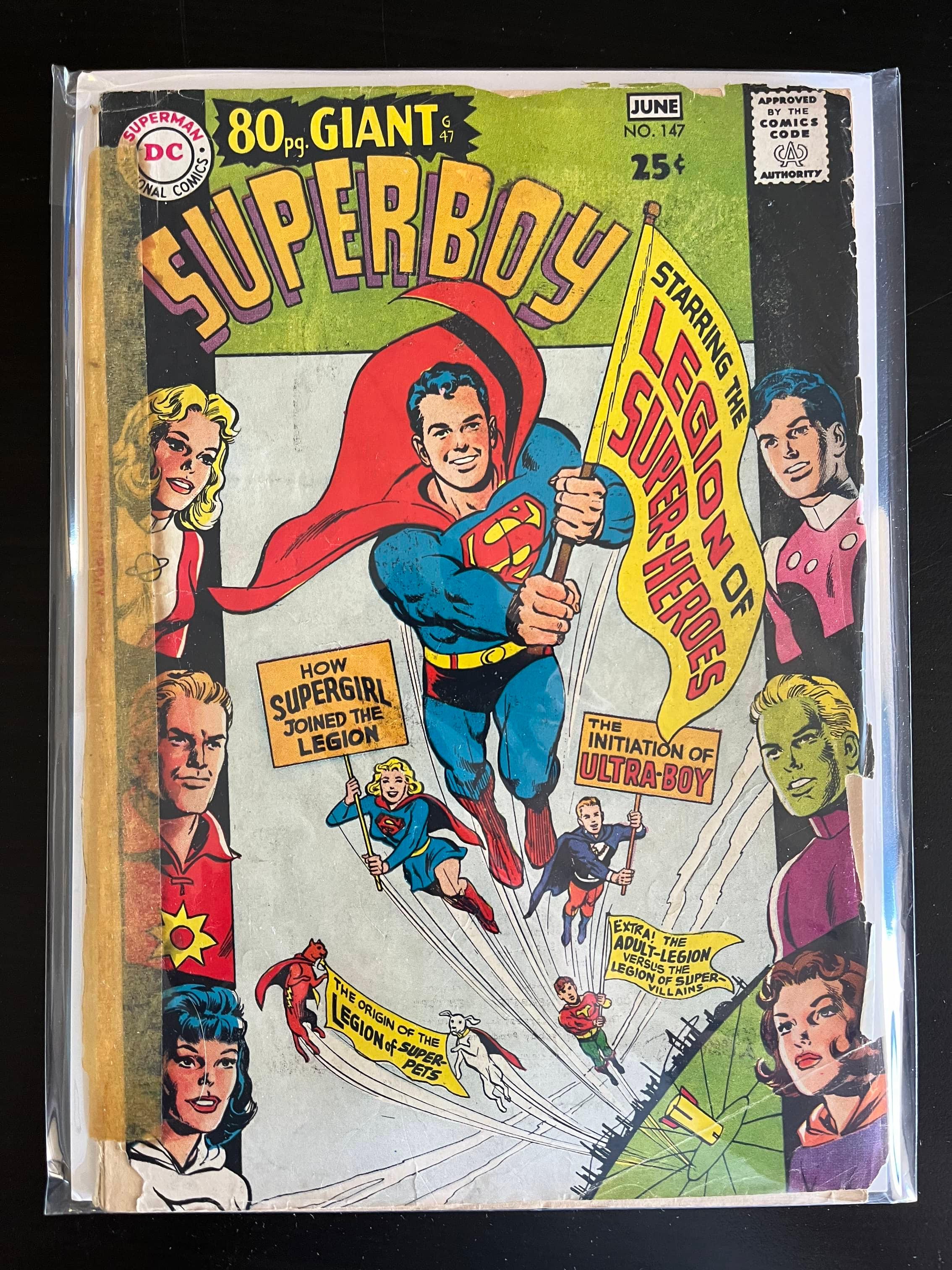 Superboy DC Comic #147 Silver Age 1968