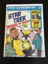 Star Trek Book and Record Set Passage to Moauv Peter Pan Records Bronze Age 1975