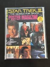 Star Trek III The Search For Spock Poster Magazine O'Quinn Studios #1 Bronze Age 1984