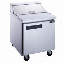 “New In Box” Dukers DSP29 29-1/8” 1 Door S/S Commercial Food Prep Table w/Cutboard on Casters (Re...
