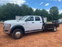 2022 DODGE RAM 5500 CREW CAB 4WD SKIRT BODY TRUCK **ONLY 12 MILES**