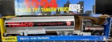 Texaco 1994 Toy Tanker and Texaco Toy Tanker