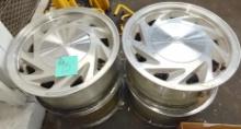 4 FORD WHEELS RIMS - PICK UP ONLY