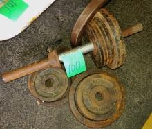 VINTAGE HUFFY WEIGHTS - PICK UP ONLY