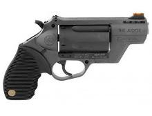 Taurus Public Defender Revolver - Gray | 45 Colt / 410 Ga | 2.5" Barrel | 5rd | Rubber Grip | Fiber