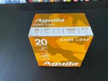 Aguila - Game Load - 25 - 20GA 1oz 7.5 Shot