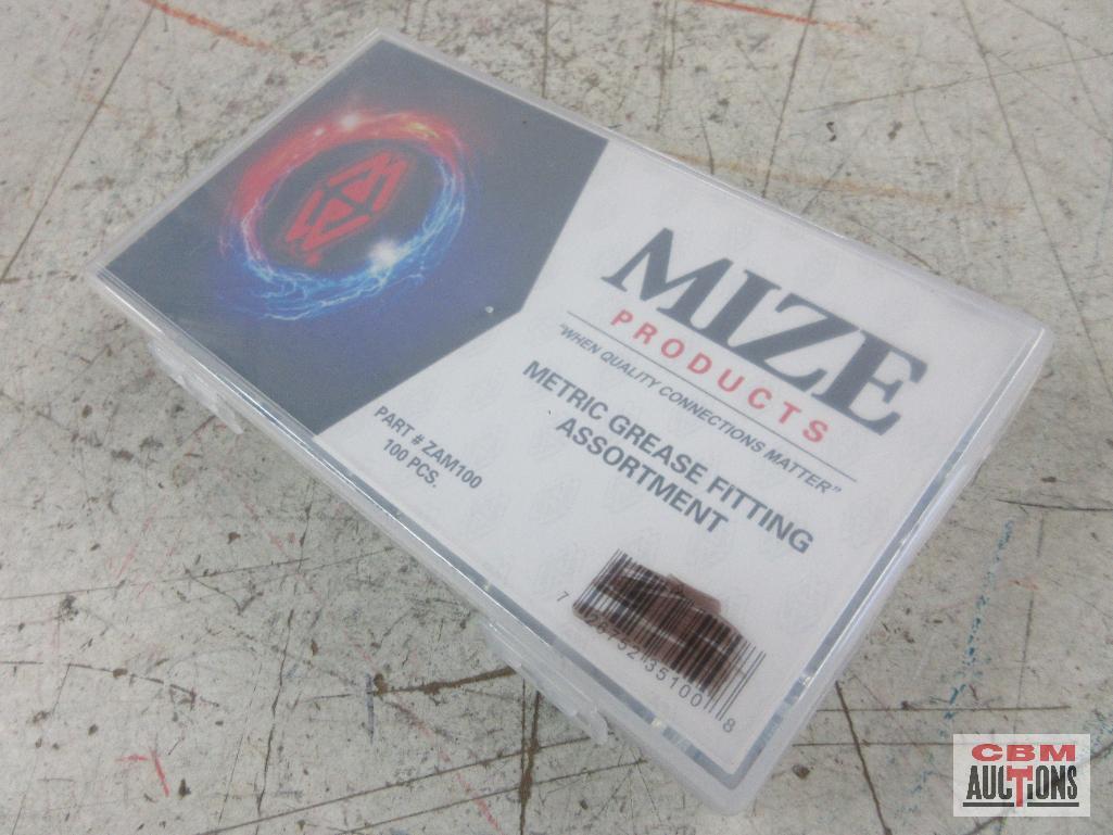 Mize ZAM100 Metric Grease Fitting Assortment