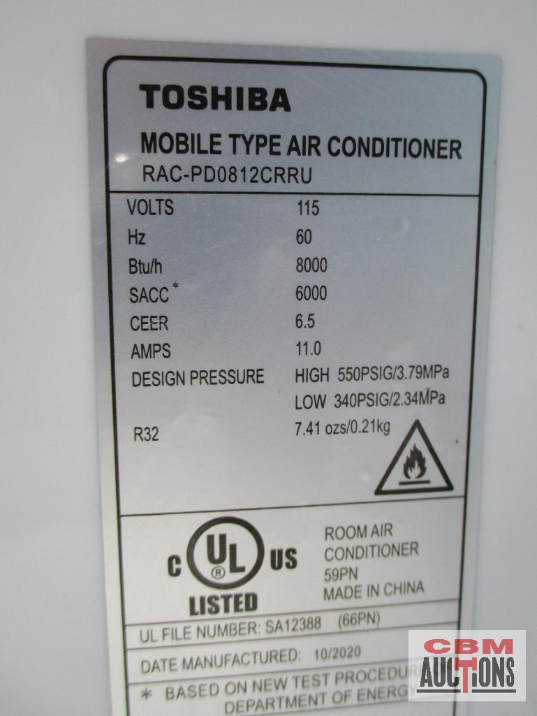 Toshiba RAC-PDCRRU Mobil Type Air Conditioner - Seller Says Runs...