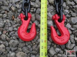 10' Log Chain With Hooks 1/2" *GLF