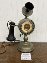 Early Automatic Electric STROWGER Dial Candlestick telephone