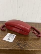 Western Electric RED Trimline desk telephone