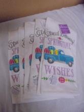 Group of 5 Brand New Kitchen Towels