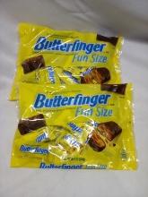 Butterfinger Fun Size Bags. Qty 2.