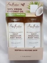 Twin Pack of 19.8oz Shea Moisture Daily Hydration Body Wash