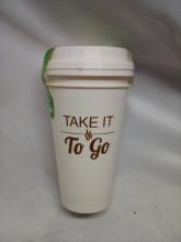 2 Pack Travel Coffee Cups.