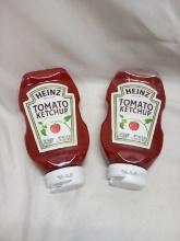 Heinz Tomato Ketchup. Qty 2- 20 oz.