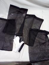 mesh bags x4 with velcro