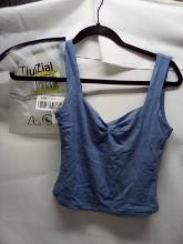 Light Blue TiulZial Crop Tank Size XS