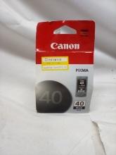 Canon Pixma Black PG-40- MSRP $26.99