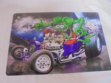 Rat Fink Metal Sign