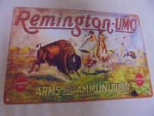 Remington-UMC Metal Advertisment Sign