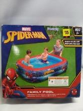 6’7”x57.5”x18.9” Marvel Spider-Man Inflatable Pool- MSRP $35