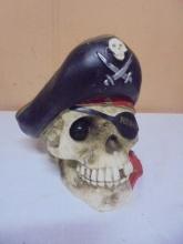 Pirate Skull Bank