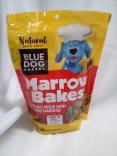 Single 12oz Bag of Blue Dog Bakery Beef Flavor Marrow Bakes