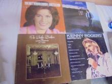 Group of 13 Vintage Country LP Albums