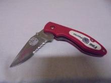 Fire Fighter Lock Blade Pocket Knife