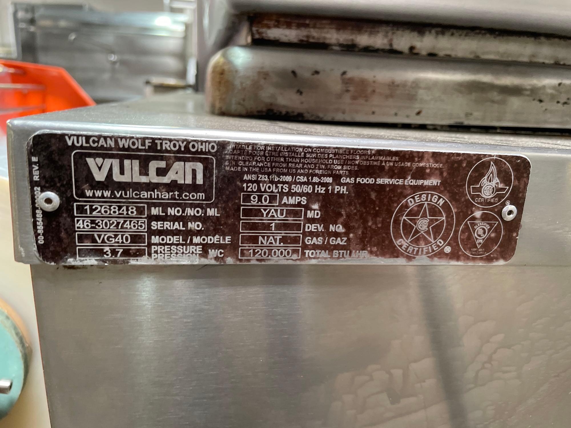 Vulcan 40 gal. Gas Tilt Skillet