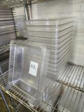 Cambro Half Size x 4 in. Plastic Pans