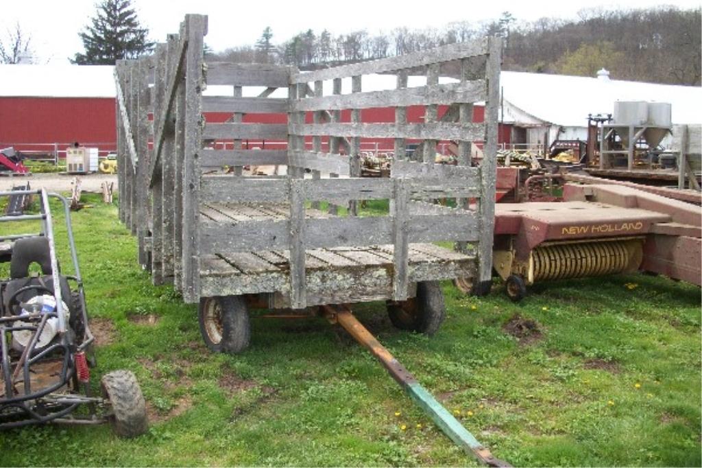 Wooden Hay Wagon