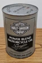 Harley-Davidson Power Blend Motorcycle Oil 1 Qt Full