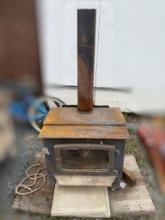 WOOD STOVE USED AND HEAVY