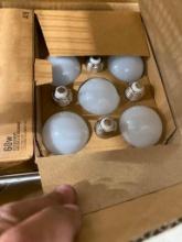3 PACKAGES OF 9 BULBS, EACH 60W