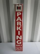 IH PARKING ONLY SIGN