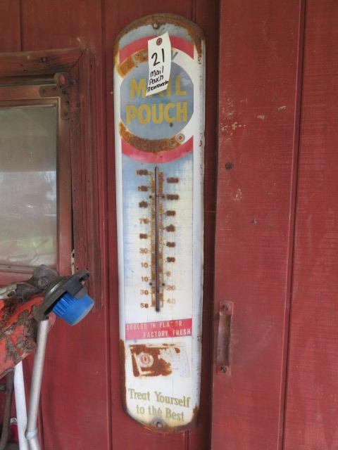 Mail Pouch Thermometer